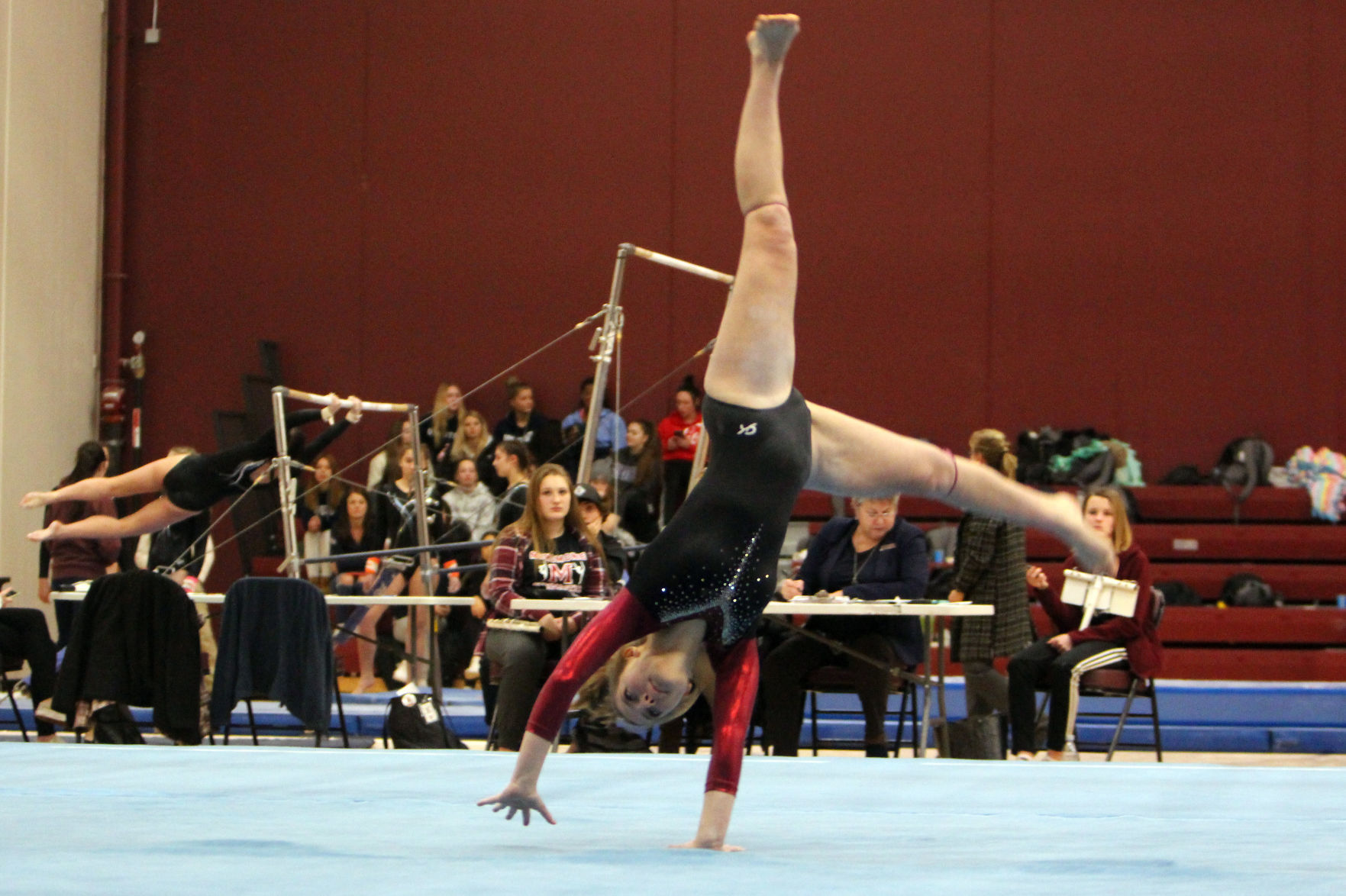 Big Rivers Conference Gymnastics Triangular at Menomonie 1-23-20